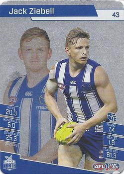2022 AFL TeamCoach - Silver #43 Jack Ziebell Front